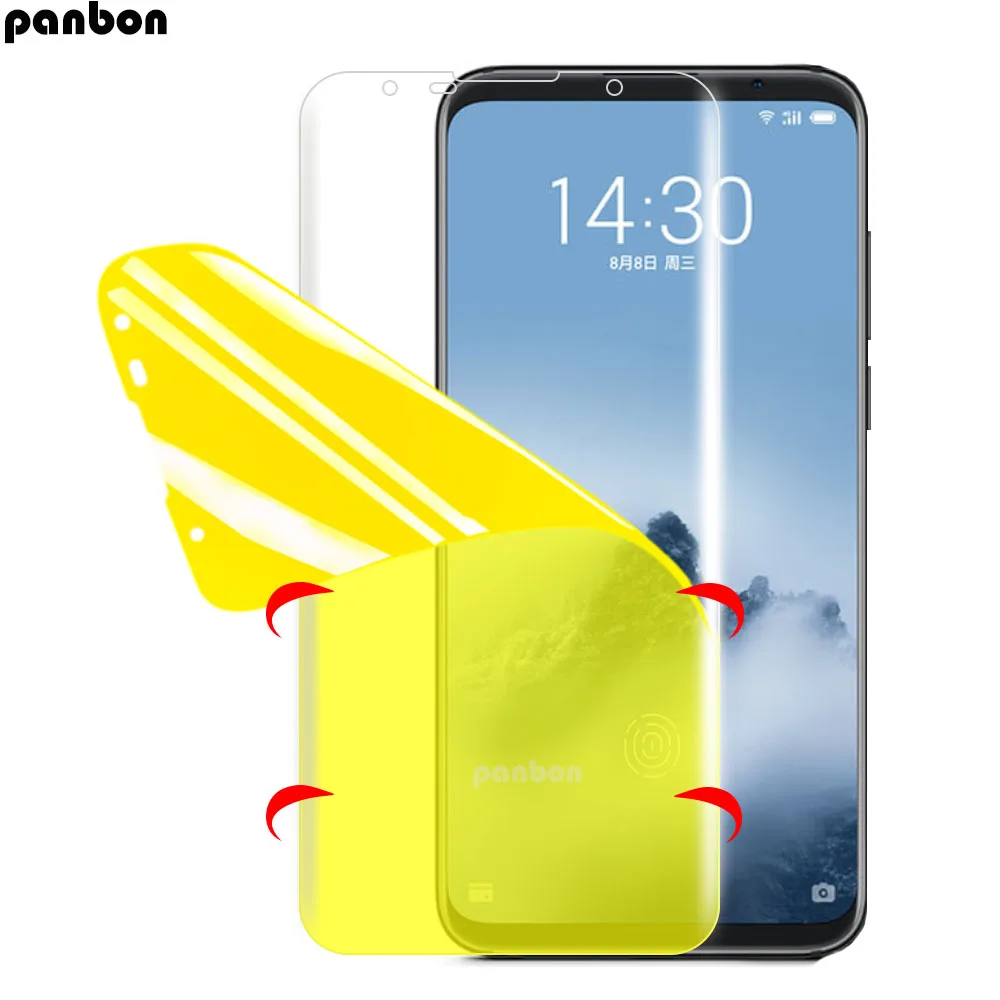 Гидрогелевая нано пленка 3D для Meizu 16/16th/16 plus/16X Защита экрана meizu 16th Plus 16X мягкая из