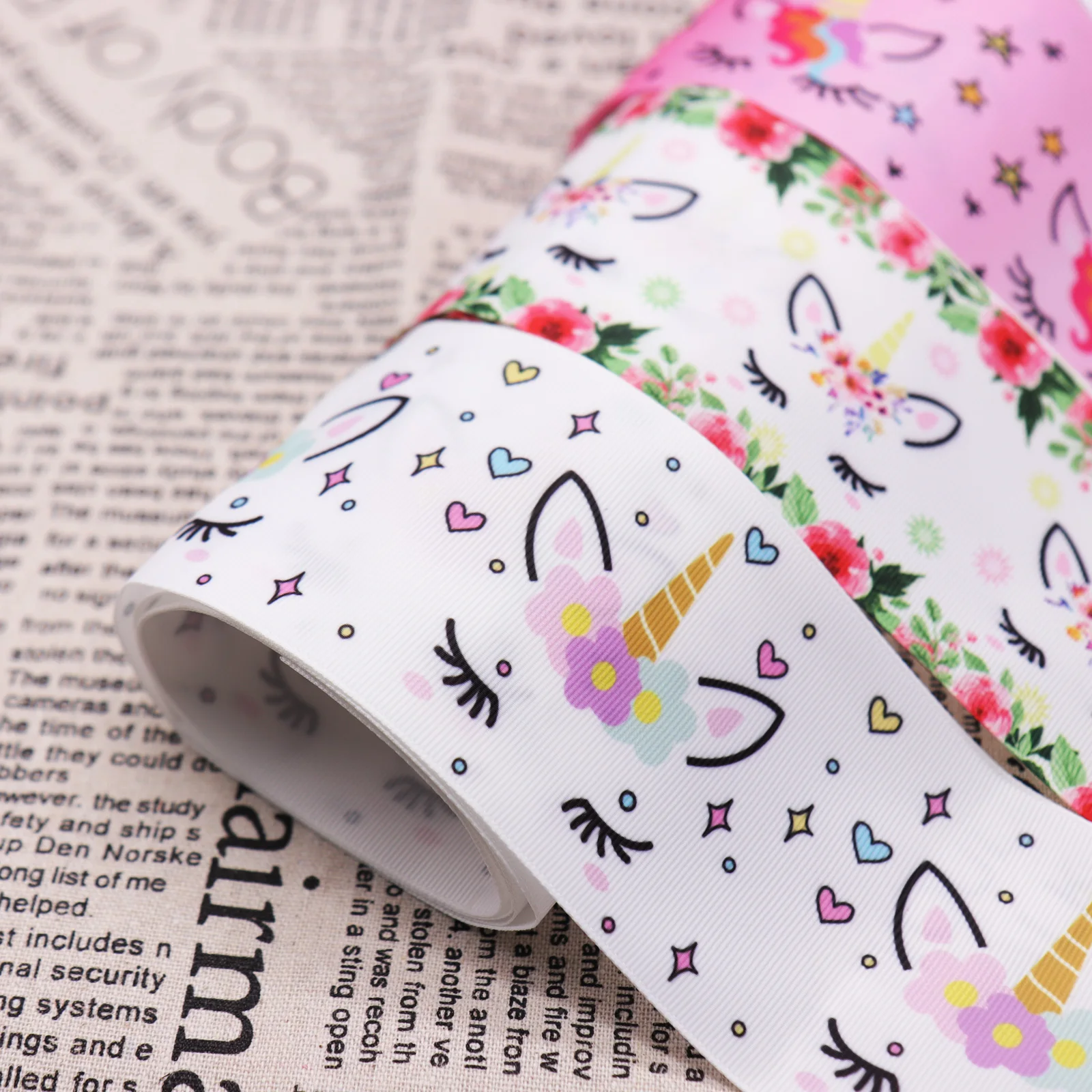 1Yard 7.5cm Multi Options Unicorn Printed Grosgrain/Satin Ribbons Bow Craft DIY Sewing Handmade Materials Accessories
1Yard 7.5cm Multi Options Unicorn Printed Grosgrain/Satin Ribbons Bow Craft DIY Sewing Handmade Materials Accessories