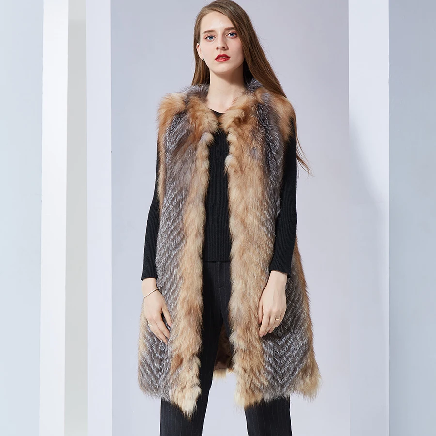 Genuine Shearling Vest Women New Winter Warm Soft Natural Sheep Fur Gilet Long Waistcoat
Genuine Shearling Vest Women New Winter Warm Soft Natural Sheep Fur Gilet Long Waistcoat