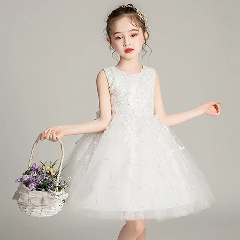 2019 flower white ball gowns for girl 3-14 years pageant girl dress new year girl clothes party princess dress baby vestido
2019 flower white ball gowns for girl 3-14 years pageant girl dress new year girl clothes party princess dress baby vestido