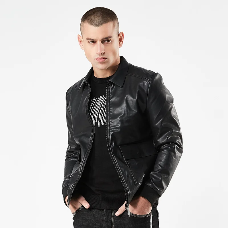 Men's PU Jackets top Coats Autumn Winter Motorcycle Biker Faux Leather Jacket Men Clothes dropshipping hot sale brand Clothing
Men's PU Jackets top Coats Autumn Winter Motorcycle Biker Faux Leather Jacket Men Clothes dropshipping hot sale brand Clothing