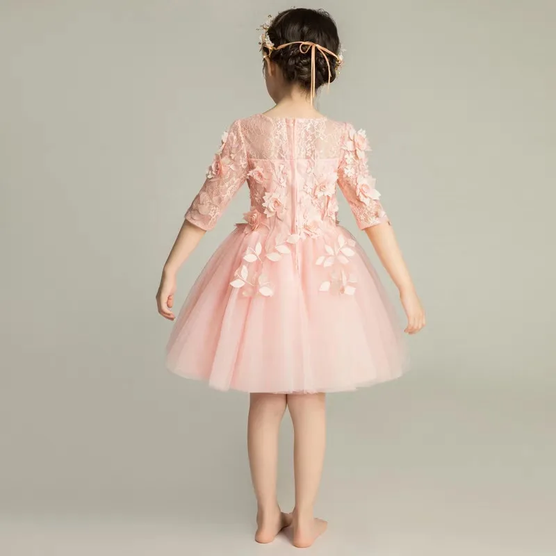 3~15years Children Girls Elegant Pink White Color Birthday Evening Party Princess Flowers Lace Dress Teens Kids Wedding Dress
3~15years Children Girls Elegant Pink White Color Birthday Evening Party Princess Flowers Lace Dress Teens Kids Wedding Dress