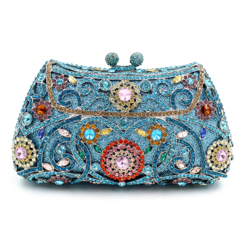 8 Kinds Of Colors Crystal Ladies Clutch Bags Fashion Blue Diamond Women Evening Party Handbag Purple/Yellow Rhinestone Clutch
8 Kinds Of Colors Crystal Ladies Clutch Bags Fashion Blue Diamond Women Evening Party Handbag Purple/Yellow Rhinestone Clutch