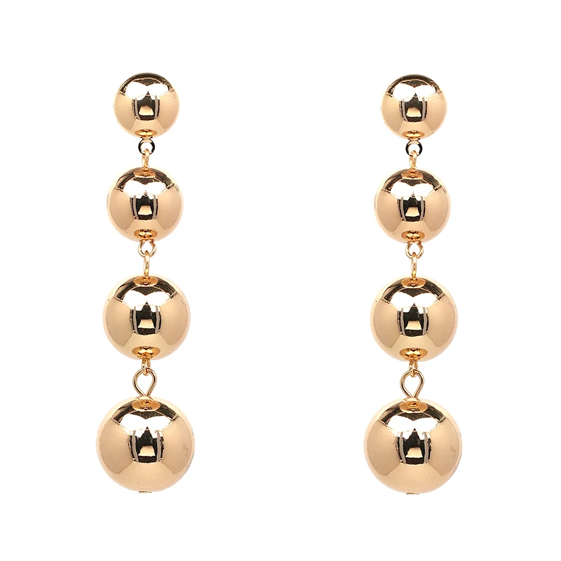 Ball Drop Earrings For Women Fashion dangle Earring Statement Brincos Charm Jewelry Accessories
Ball Drop Earrings For Women Fashion dangle Earring Statement Brincos Charm Jewelry Accessories