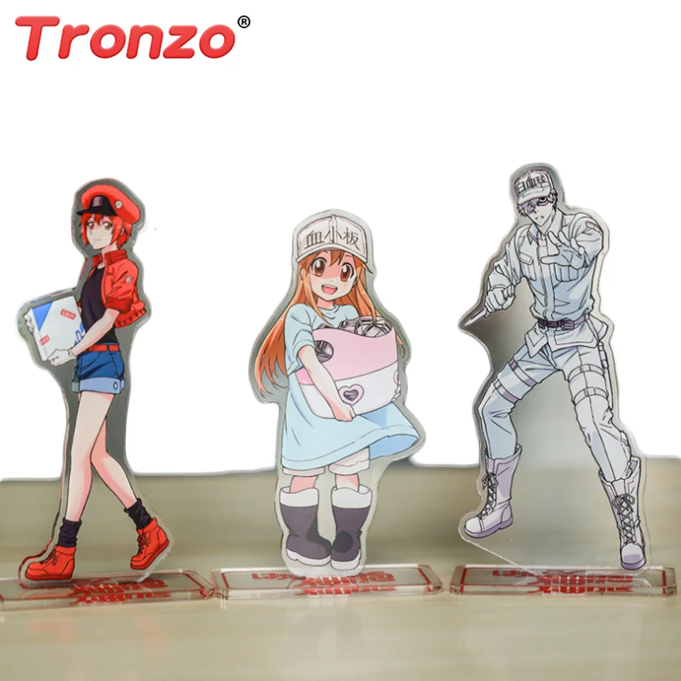 Tronzo Anime Licensing 15cm Acrylic Hataraku Saibou Figure Erythrocyte Leukocyte Platelet Figure Toy Cartoon Desk Decoration
Tronzo Anime Licensing 15cm Acrylic Hataraku Saibou Figure Erythrocyte Leukocyte Platelet Figure Toy Cartoon Desk Decoration
