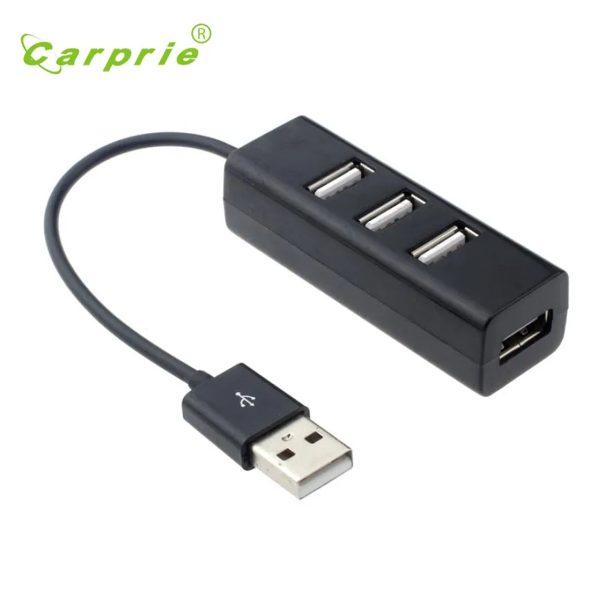 Carprie Новый мини USB 2 0 высокоскоростной 4 портовый разветвитель адаптер для ПК