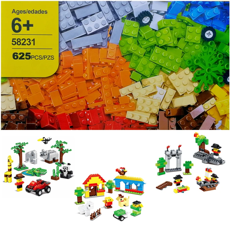 Wange Classic Bricks Set 625 pcs Building Blocks Basic Bricks Educational Toys 58231 Creative Bricks Compatible Bricks
Wange Classic Bricks Set 625 pcs Building Blocks Basic Bricks Educational Toys 58231 Creative Bricks Compatible Bricks