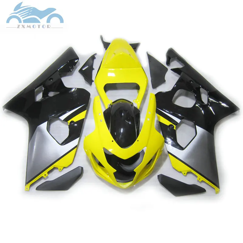 Customized Fairing set for SUZUKI GSX R600 750 2004 2005 motorcycle fairings kit 04 05 GSXR 750 GSXR600 K4 yellow gray bodyworks
Customized Fairing set for SUZUKI GSX R600 750 2004 2005 motorcycle fairings kit 04 05 GSXR 750 GSXR600 K4 yellow gray bodyworks