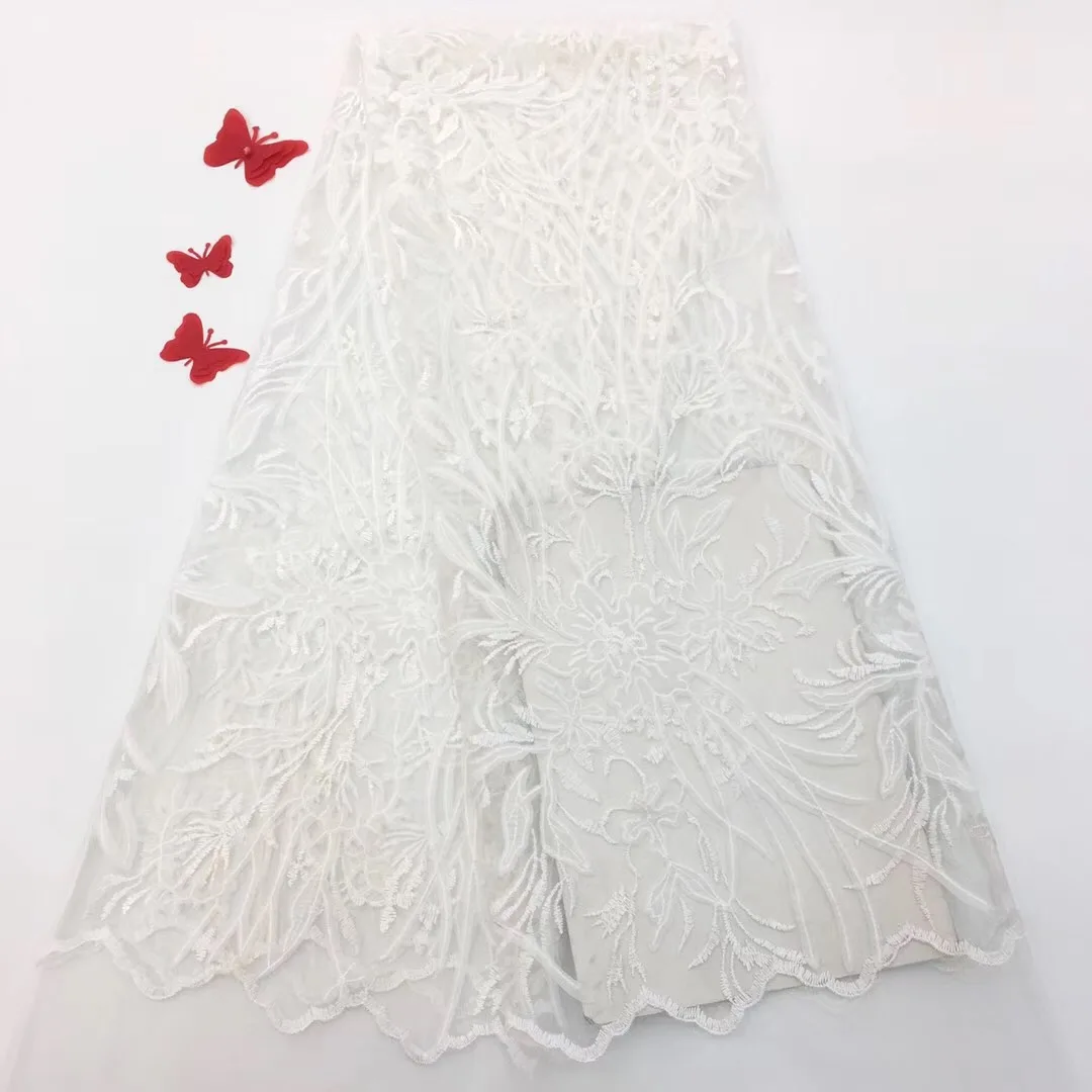 2019 High Quality White color African net lace French tulle lace bridal wedding Russia lace fabric with stones RF92
2019 High Quality White color African net lace French tulle lace bridal wedding Russia lace fabric with stones RF92