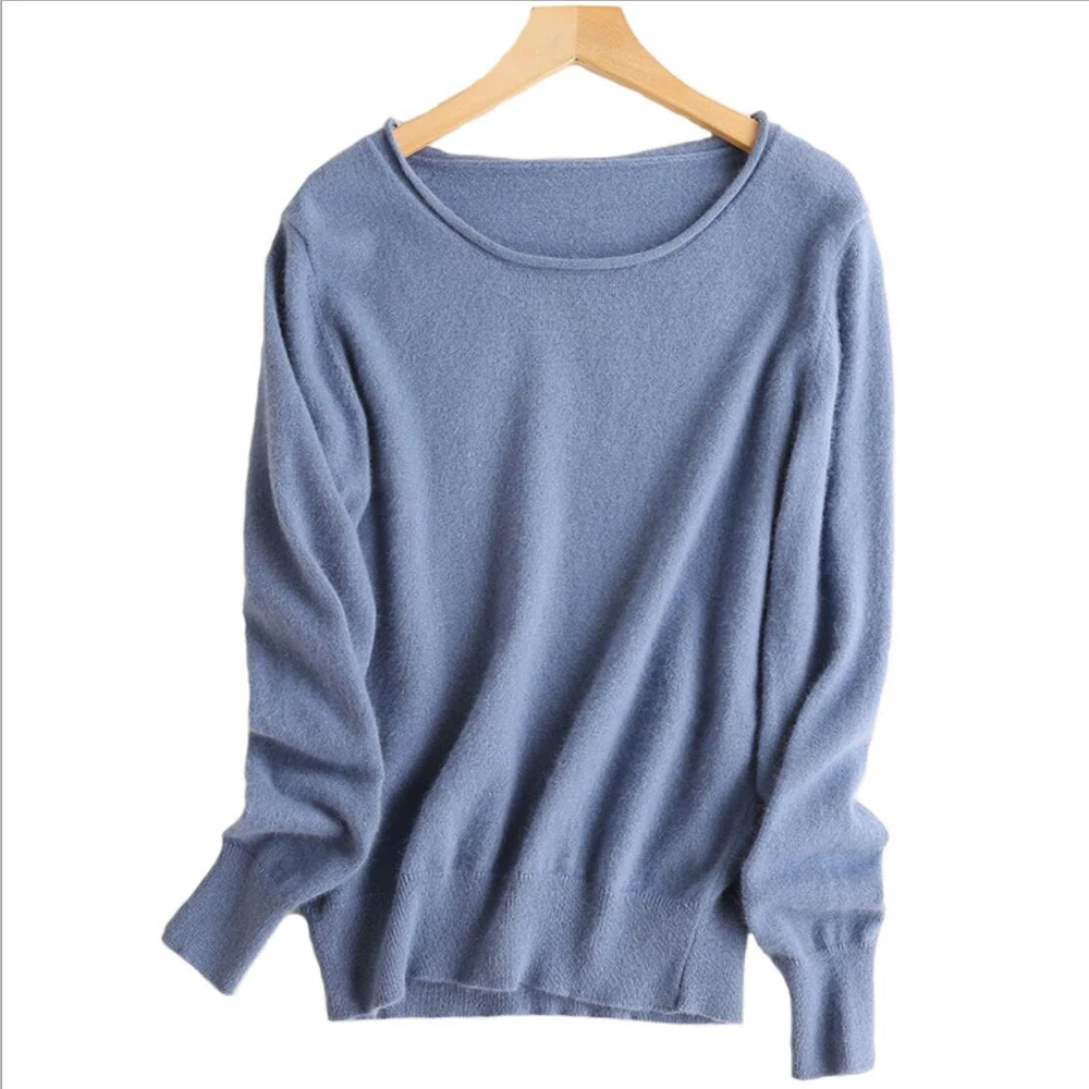 New 2020 Fashion Cashmere Blended Knitted Sweater Women Tops Autumn Winter O neck Pullovers Female Long Sleeve Solid Color S-XXL
New 2020 Fashion Cashmere Blended Knitted Sweater Women Tops Autumn Winter O neck Pullovers Female Long Sleeve Solid Color S-XXL