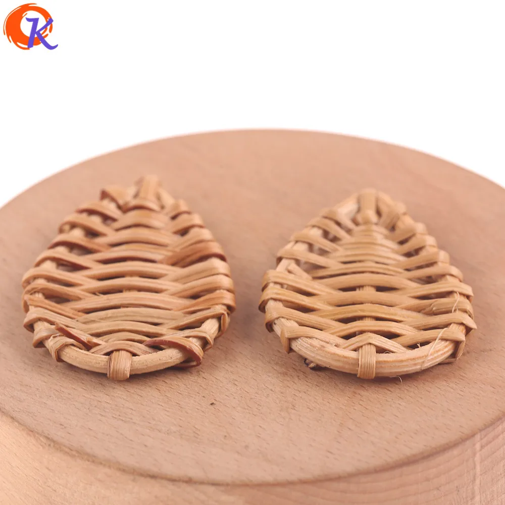 Cordial Design 20Pcs (About 33*50MM) Jewelry Accessories/Bamboo Rattan/DIY Jewelry Making/Drop Shape/Hand Made/Earring Findings
Cordial Design 20Pcs (About 33*50MM) Jewelry Accessories/Bamboo Rattan/DIY Jewelry Making/Drop Shape/Hand Made/Earring Findings