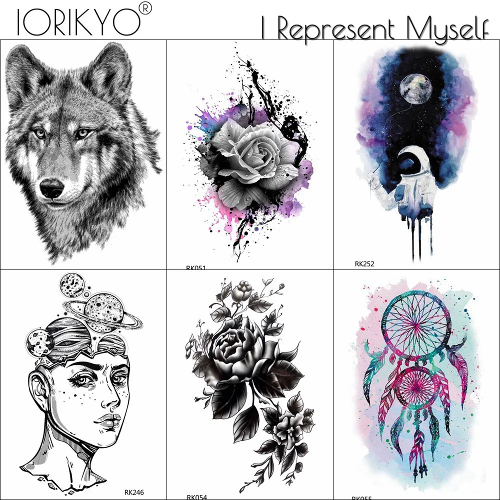 IORIKYO Sexy Neck Rose Flower Temporary Tattoo Stickers Women Body Chest Art Flash Tatoo Dreamcatcher Thinker Fake Tattoo Makeup
IORIKYO Sexy Neck Rose Flower Temporary Tattoo Stickers Women Body Chest Art Flash Tatoo Dreamcatcher Thinker Fake Tattoo Makeup