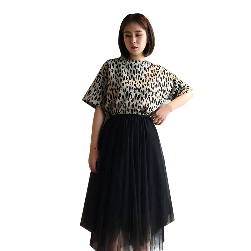 EDENCOMER New Spring Fashion 2019 Leopard-print Korean T-shirt Short Sleeved O-Neck Collar Top Cotton Loose Tee
EDENCOMER New Spring Fashion 2019 Leopard-print Korean T-shirt Short Sleeved O-Neck Collar Top Cotton Loose Tee
