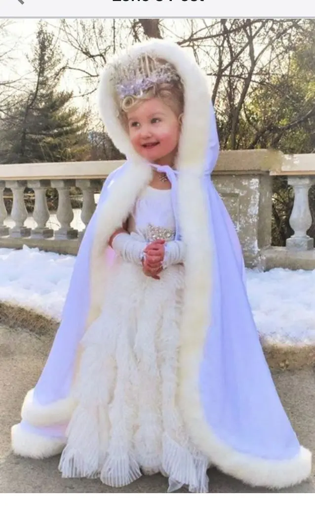Rapunzel Princess Satin Flower Girl Cape with Sweeping Train Hooded Junior Bride Handmade
Rapunzel Princess Satin Flower Girl Cape with Sweeping Train Hooded Junior Bride Handmade