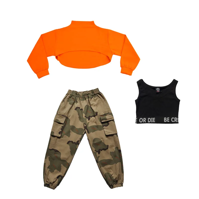 New Girls Jazz Dance Costume Children Hip Hop Clothing Top Crop Running Casual Pants Stage Wear Ballroom Dancing Clothes DQS2133
New Girls Jazz Dance Costume Children Hip Hop Clothing Top Crop Running Casual Pants Stage Wear Ballroom Dancing Clothes DQS2133