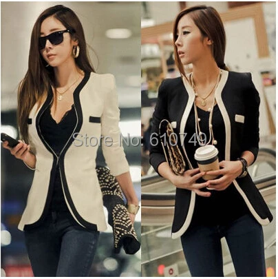 Spring new fashion women coat slim long sleeve suit jacket thin small suit two colors outwear Casual dress OL jacket women
Spring new fashion women coat slim long sleeve suit jacket thin small suit two colors outwear Casual dress OL jacket women
