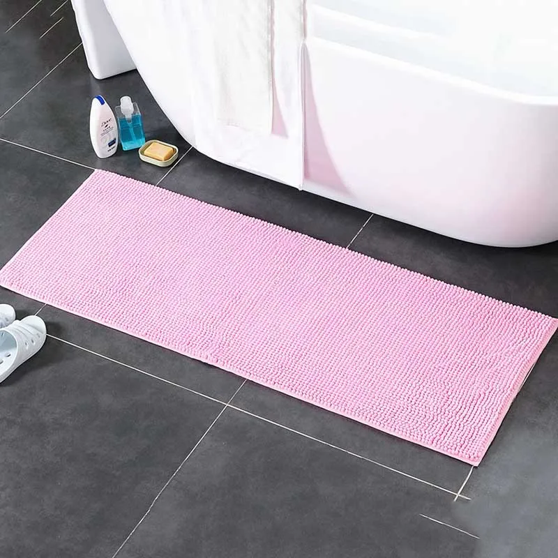50*120CM Bath Mat Bathroom Carpet Water Absorption Rug Chenille Bathroom long Mat kitchen Floor tapis salle de bain
50*120CM Bath Mat Bathroom Carpet Water Absorption Rug Chenille Bathroom long Mat kitchen Floor tapis salle de bain