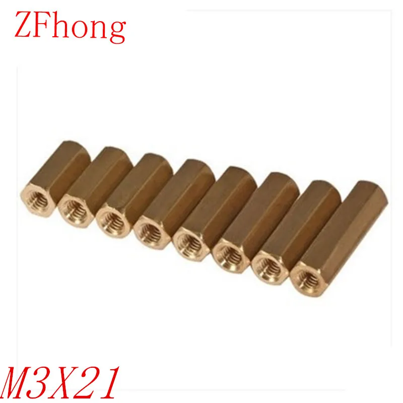 100PCS M3 Brass Hex Standoff M3 x 21 M3*21 Female to female Brass spacer standoff
100PCS M3 Brass Hex Standoff M3 x 21 M3*21 Female to female Brass spacer standoff