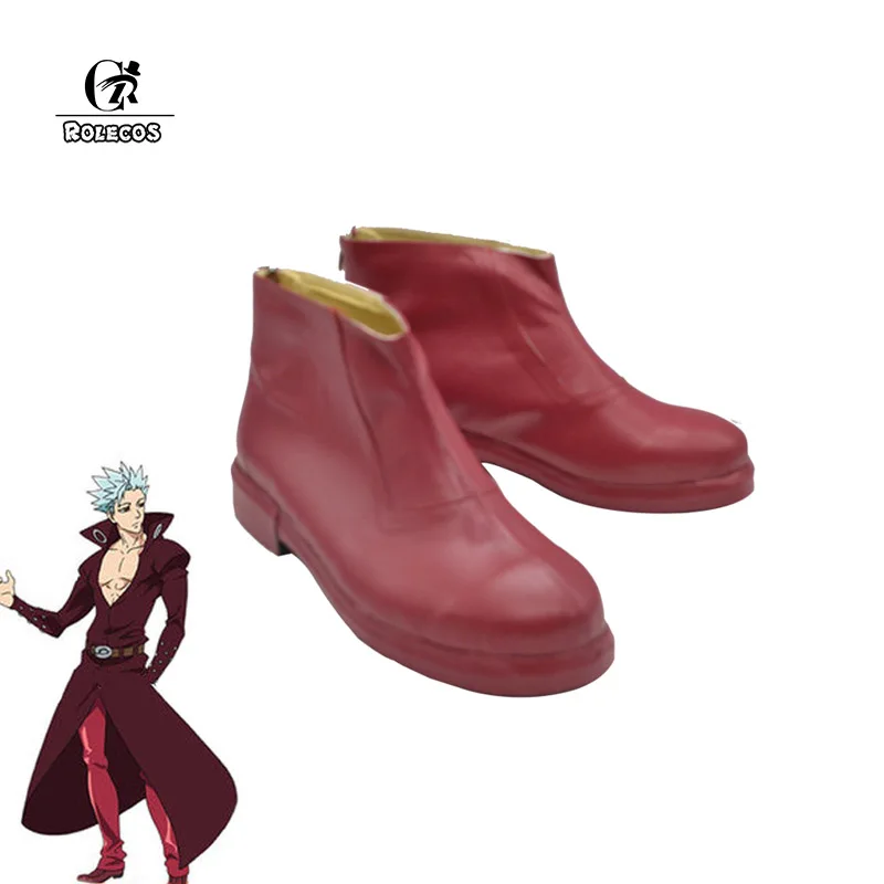 ROLECOS Japanese Anime Seven Deadly Sins Cosplay Shoes Ban Cosplay Shoes Men Cosplay Costume Made Shoes
ROLECOS Japanese Anime Seven Deadly Sins Cosplay Shoes Ban Cosplay Shoes Men Cosplay Costume Made Shoes