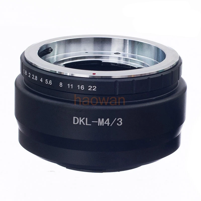 Voigtlander Retina DKL Lens to Micro M 4/3 M43 Adapter ring for gh5 gh4 G1 G3 GH1 GF1 GF3 E-P1 E-PL3 GF6 GX7 OM-D camera
Voigtlander Retina DKL Lens to Micro M 4/3 M43 Adapter ring for gh5 gh4 G1 G3 GH1 GF1 GF3 E-P1 E-PL3 GF6 GX7 OM-D camera