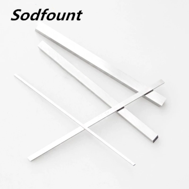 4pcs 3X3mm 4X4mm 5X5mm 6X6mm 8X8mm 10X10mm 12X12mmX-(L)200mm Turning Parting Milling Lathe HSS Tool Bit Gray HRC60
4pcs 3X3mm 4X4mm 5X5mm 6X6mm 8X8mm 10X10mm 12X12mmX-(L)200mm Turning Parting Milling Lathe HSS Tool Bit Gray HRC60