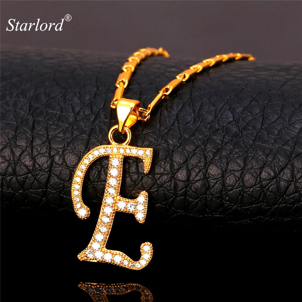 Initial E Letter Pendants & Necklaces WomenMen Personalized Gift Alphabet Jewelry Gold Color Necklace P1675
Initial E Letter Pendants & Necklaces WomenMen Personalized Gift Alphabet Jewelry Gold Color Necklace P1675