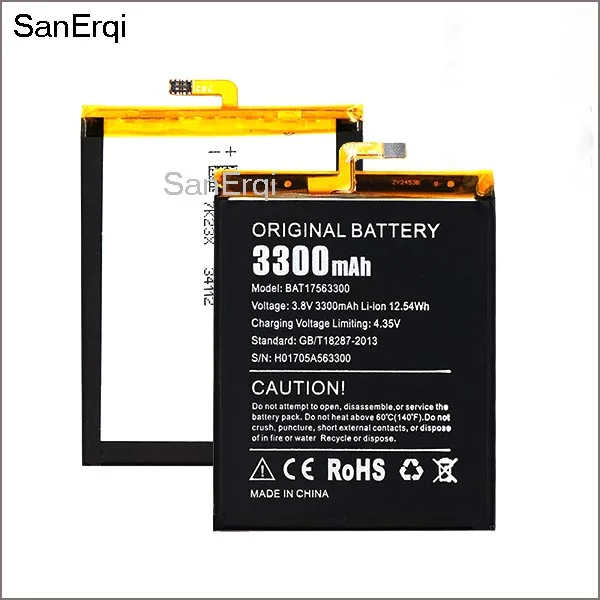 3300mAh Hight capacity for Doogee shoot 1 Battery Replacement Batteries Rechargeable For Doogee shoot1 Accumulator AKKU ACCU
3300mAh Hight capacity for Doogee shoot 1 Battery Replacement Batteries Rechargeable For Doogee shoot1 Accumulator AKKU ACCU