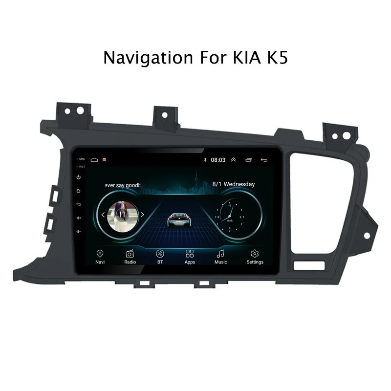 9 "2.5D IPS Android 8 1 автомобильный DVD GPS плеер для Kia K5 2011 2012 2013 2014 2015 Радио стерео