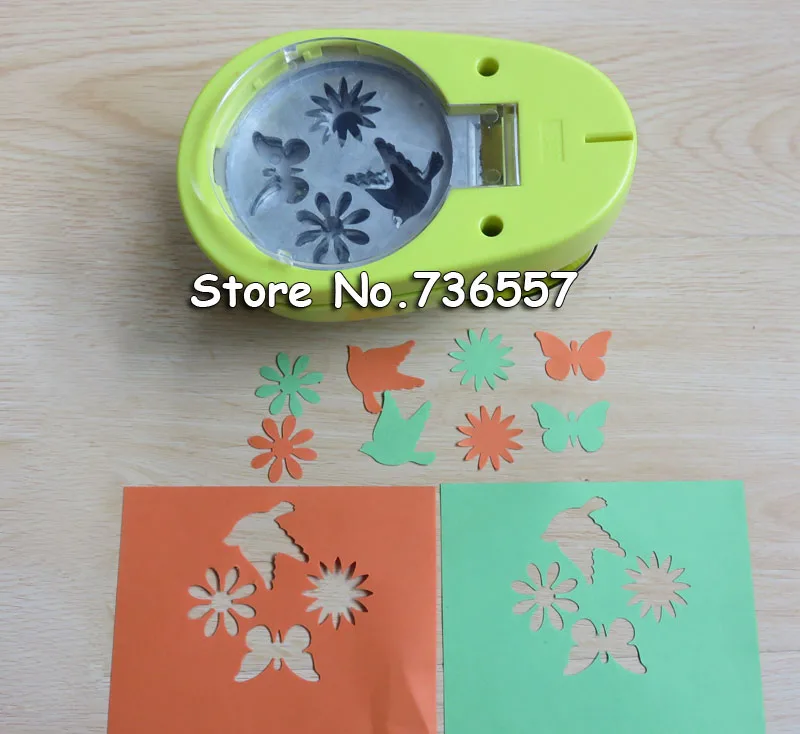 

Free Shipping New arrvial 4-patterns flowers paper punch extra large scrapbooking Paper Creative Craft Hole Punch Embossing