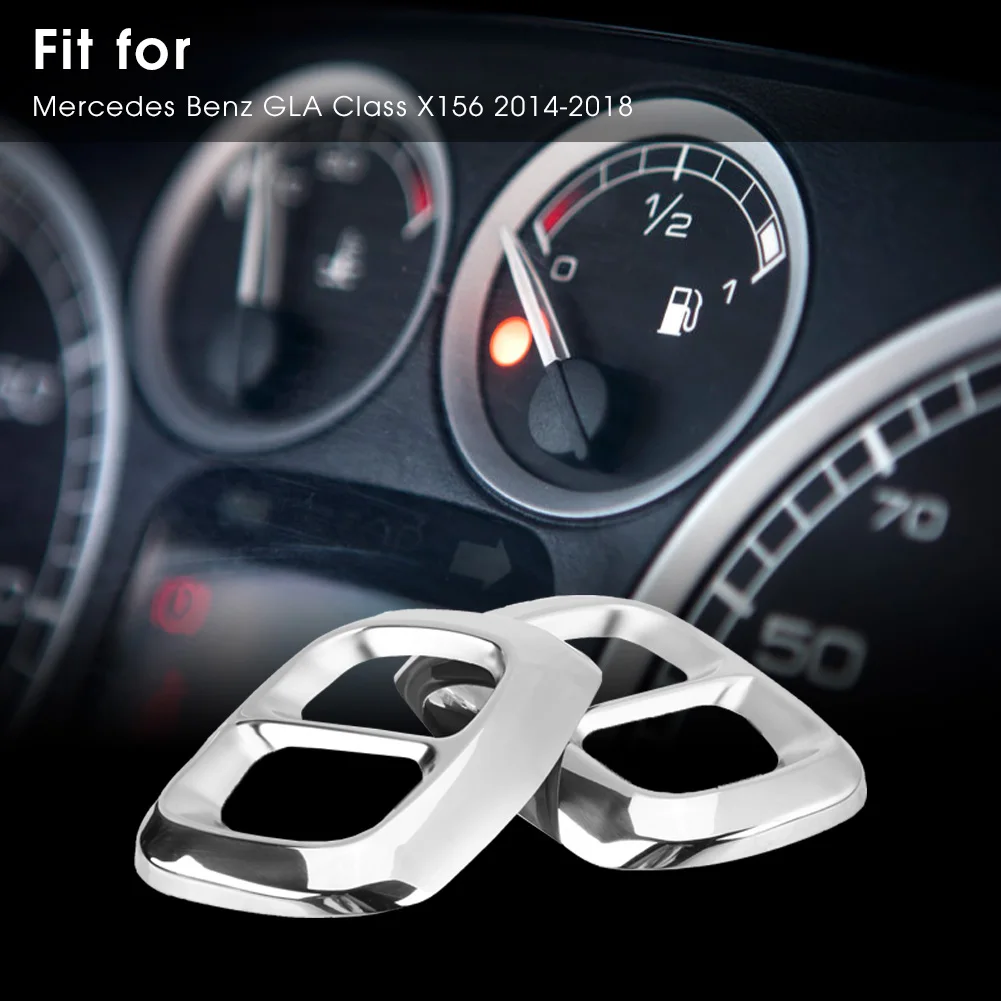 2Pcs Stainless Steel Tail Exhaust Pipe Output Cover Trim Decoration for Mercedes Benz GLA Class X156 2014-2018 Car Accessories
2Pcs Stainless Steel Tail Exhaust Pipe Output Cover Trim Decoration for Mercedes Benz GLA Class X156 2014-2018 Car Accessories