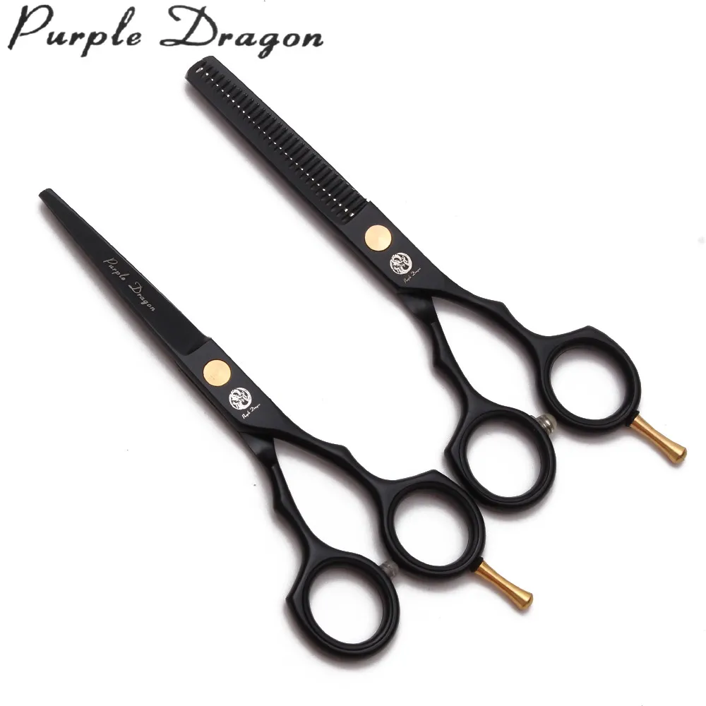 5.5" 16cm Stainless Z1104 Purple Dragon Black Hairdressing Scissors Cutting Scissors Thinning Shears Professional Hair Scissors
5.5" 16cm Stainless Z1104 Purple Dragon Black Hairdressing Scissors Cutting Scissors Thinning Shears Professional Hair Scissors