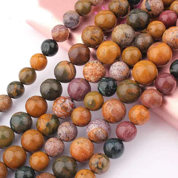 1 Strand 100% Natural Multi Ocean Agate Beads 4MM 6 MM 8MM 10MM 12MM Round Semi Gem Stone Jewelry Loose Beads 15.5"/Strand
1 Strand 100% Natural Multi Ocean Agate Beads 4MM 6 MM 8MM 10MM 12MM Round Semi Gem Stone Jewelry Loose Beads 15.5"/Strand