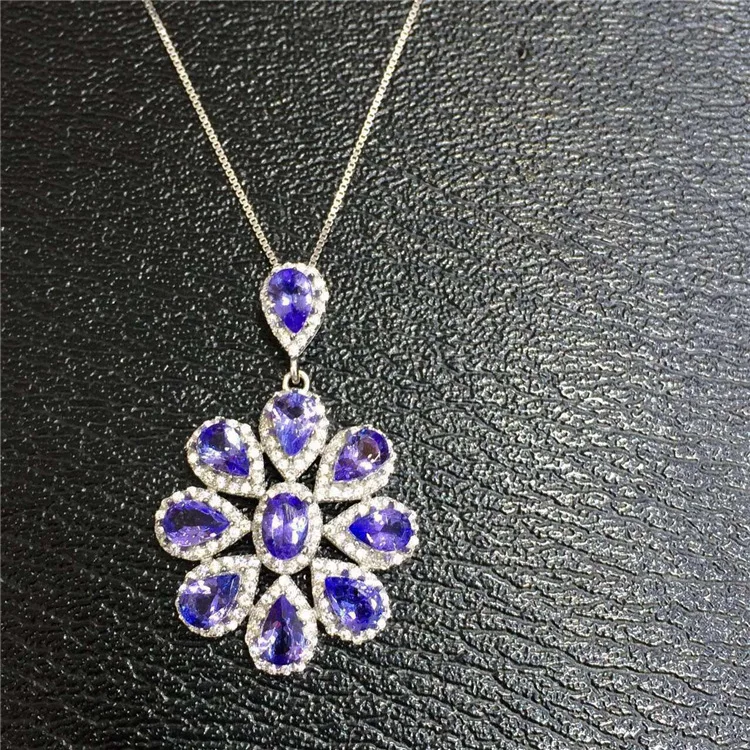 KJJEAXCMY boutique jewels 925 sterling silver inlaid with natural stone tanzanite necklace set chain jewelry gem.asdfg
KJJEAXCMY boutique jewels 925 sterling silver inlaid with natural stone tanzanite necklace set chain jewelry gem.asdfg