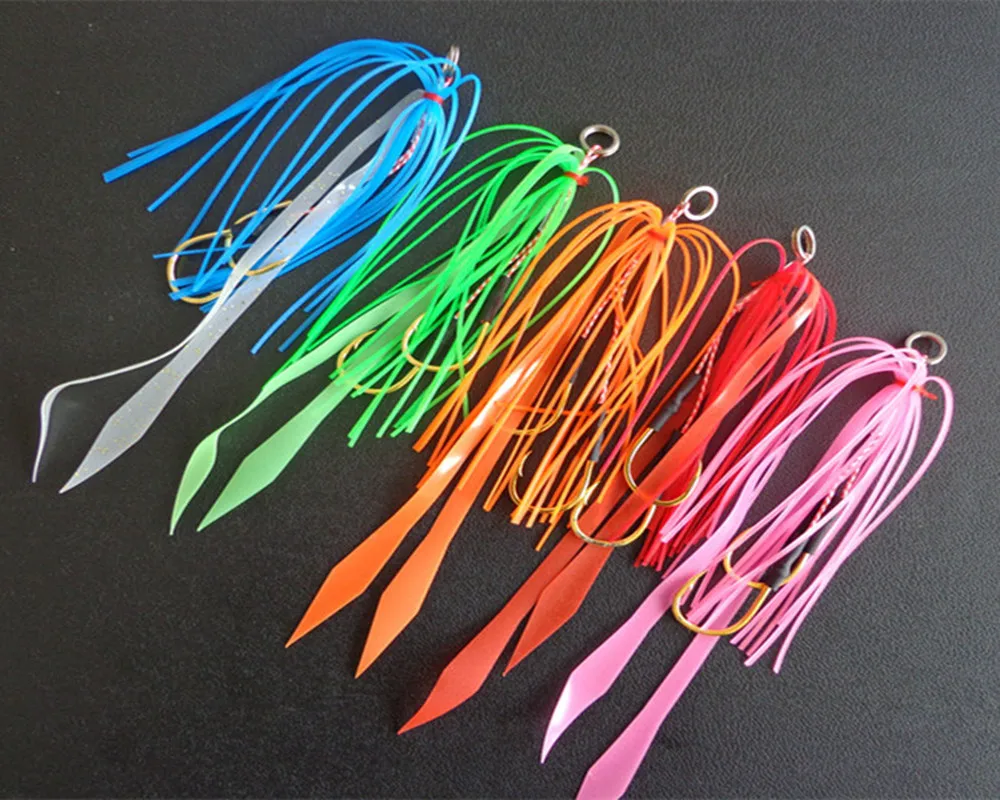 50PCS Multiple Color Silicone Skirts Streamer Spinnerbait Buzzbait Rubber Jig Lures Squid Skirts Fly Fishing Tying Material
50PCS Multiple Color Silicone Skirts Streamer Spinnerbait Buzzbait Rubber Jig Lures Squid Skirts Fly Fishing Tying Material