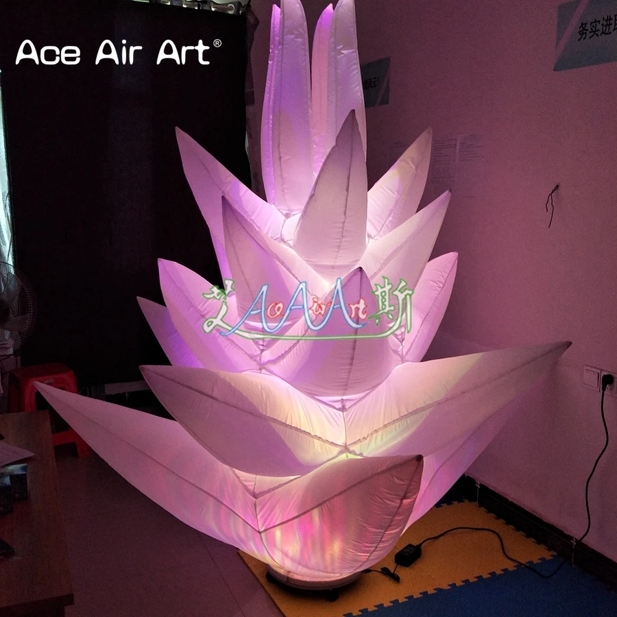 2 pcs Nice led inflatable Dragon Lotus flower,stage flower replica with colorful spotlights for party decoration for Turkey
2 pcs Nice led inflatable Dragon Lotus flower,stage flower replica with colorful spotlights for party decoration for Turkey