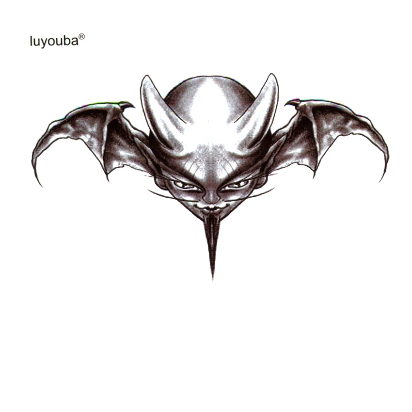 50pcs Bloodsucking bat waterproof temporary tattoos men evil vampire harajuku flash tattoo sticker tatuajes temporary tatoo
50pcs Bloodsucking bat waterproof temporary tattoos men evil vampire harajuku flash tattoo sticker tatuajes temporary tatoo