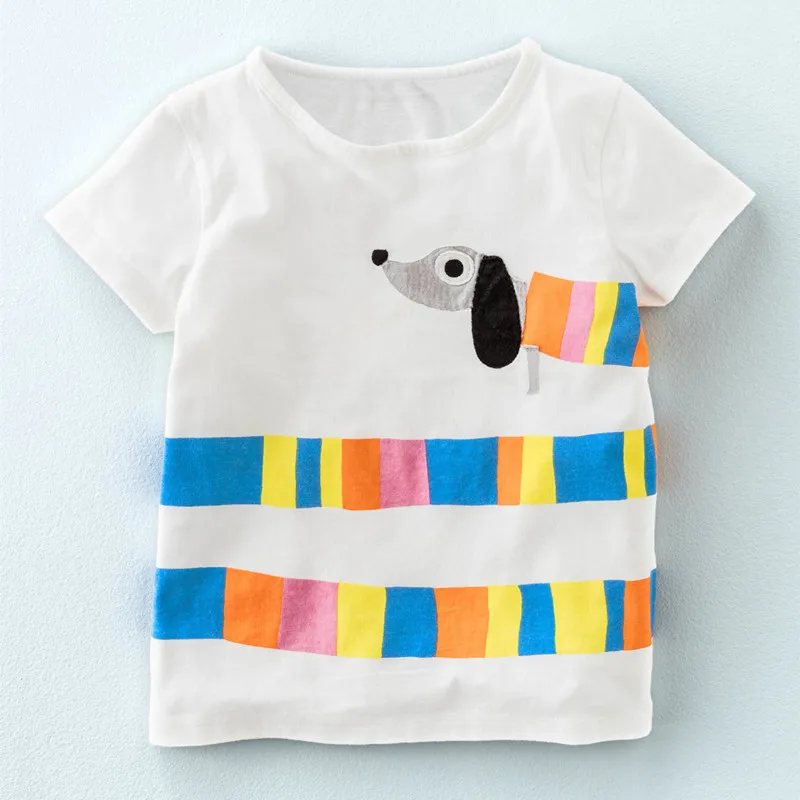 Little Maven New Girls Summer Fashion Colorful long Doggy Short O-neck Brand Cotton Quality Knitted Children Tshirt
Little Maven New Girls Summer Fashion Colorful long Doggy Short O-neck Brand Cotton Quality Knitted Children Tshirt