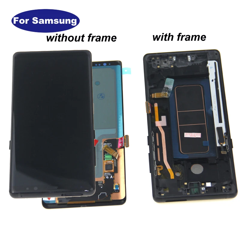 ЖК-дисплей Amoled для Samsung Galaxy Note 8, сенсорный экран с дигитайзером в сборе для Samsung Note 8, N9500, N950F, N900D, ЖК-дисплей с рамкой
ЖК-дисплей Amoled для Samsung Galaxy Note 8, сенсорный экран с дигитайзером в сборе для Samsung Note 8, N9500, N950F, N900D, ЖК-дисплей с рамкой