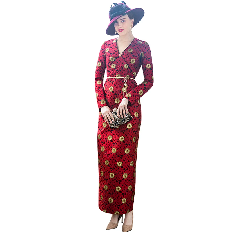 Trench Dress Autumn Luxury Flower Girl Dresses Split Evening Fancy Dress V-neck Embroidery Dress Pencil Night 6999
Trench Dress Autumn Luxury Flower Girl Dresses Split Evening Fancy Dress V-neck Embroidery Dress Pencil Night 6999