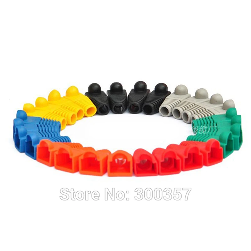 20pcs/lot Network Jack pvc Plug Of RJ45 Connectors rj45 Boots Caps Cat5e Cat6 10colors or each color 20pcs
20pcs/lot Network Jack pvc Plug Of RJ45 Connectors rj45 Boots Caps Cat5e Cat6 10colors or each color 20pcs