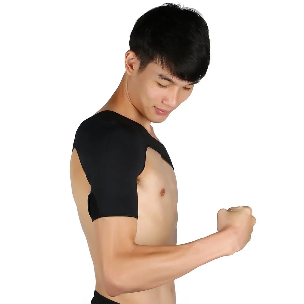 Adjustable Breathable Gym Sports Care Single Shoulder Support Back Brace Guard Strap Wrap Belt Band Pads Black Bandage Men&Women
Adjustable Breathable Gym Sports Care Single Shoulder Support Back Brace Guard Strap Wrap Belt Band Pads Black Bandage Men&Women