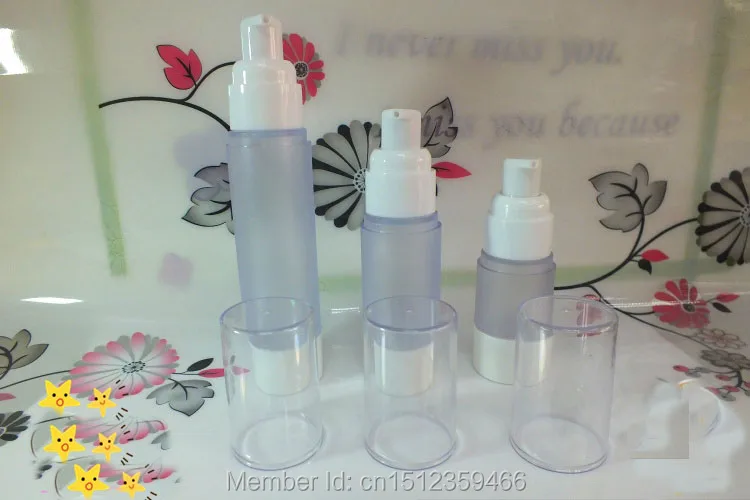 15ML 30ML 50ML Frosted Airless Bottle With Bird Mouth White Edge , Plastic Airless Bottle Cosmetics Packaging, 20 Pieces/Lot
15ML 30ML 50ML Frosted Airless Bottle With Bird Mouth White Edge , Plastic Airless Bottle Cosmetics Packaging, 20 Pieces/Lot