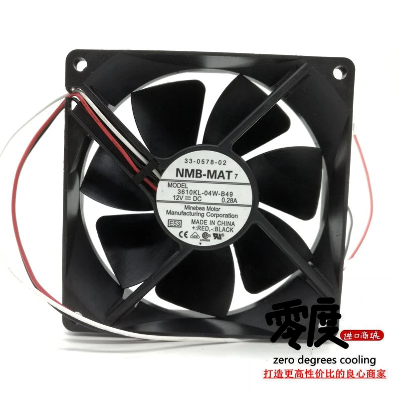Вентилятор охлаждения NMB, 9 см, 12 В, 0,28 А, 3610KL-04W-B49, для Cisco 3700 3745
Вентилятор охлаждения NMB, 9 см, 12 В, 0,28 А, 3610KL-04W-B49, для Cisco 3700 3745