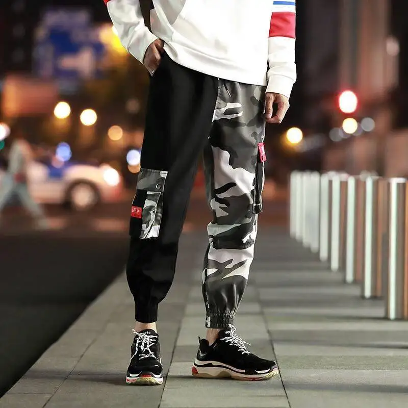 Man Jogger Camouflage Pants Loose Mens Sweatpants Fashion High Street Cargo Pants Streetwear Casual Pants Harajuku Hip Hop Pants
Man Jogger Camouflage Pants Loose Mens Sweatpants Fashion High Street Cargo Pants Streetwear Casual Pants Harajuku Hip Hop Pants