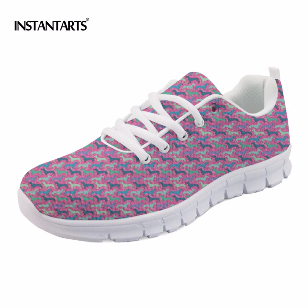 INSTANTARTS Plus Size Women's Flat Shoes Cheeky Dachshund Pattern Women Pink Sneakers Air Mesh Lace Up Breathable Casual Flats
INSTANTARTS Plus Size Women's Flat Shoes Cheeky Dachshund Pattern Women Pink Sneakers Air Mesh Lace Up Breathable Casual Flats