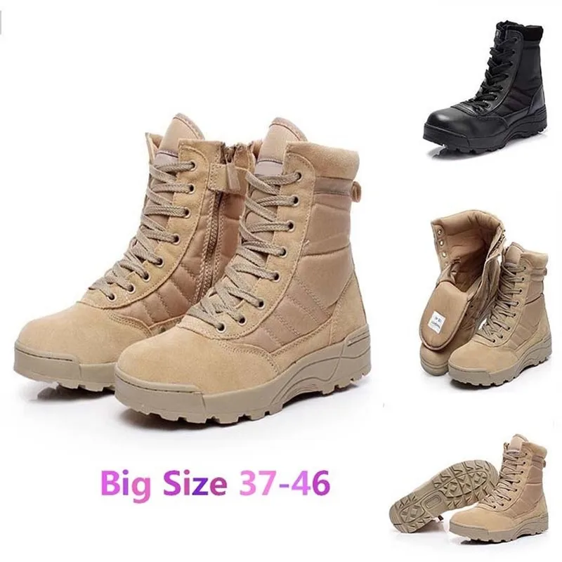 Military Desert Tactical Assault Shoes Army Breathable Outdoor Sports Leather Boots for Hiking Camping Hunting Tacticos Zapatos
Military Desert Tactical Assault Shoes Army Breathable Outdoor Sports Leather Boots for Hiking Camping Hunting Tacticos Zapatos