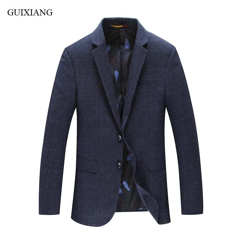 Новинка 2019, мужские шерстяные блейзеры высокого качества, деловой Повседневный однобортный приталенный мужской костюм в клетку, пальто, ра...
Новинка 2019, мужские шерстяные блейзеры высокого качества, деловой Повседневный однобортный приталенный мужской костюм в клетку, пальто, ра...