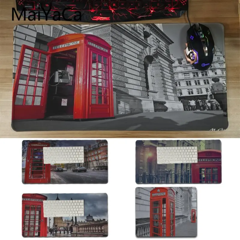 MaiYaCa Your Own Mats London Red Telephone Box Beautiful Anime Mouse Mat Mouse Keyboards Mat Mousepad for boyfriend Gift
MaiYaCa Your Own Mats London Red Telephone Box Beautiful Anime Mouse Mat Mouse Keyboards Mat Mousepad for boyfriend Gift