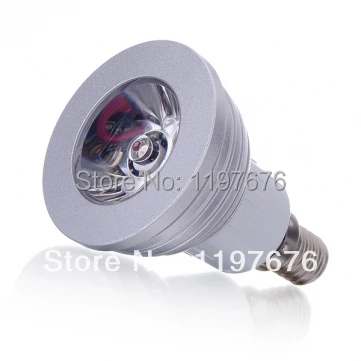 DHL Free shipping 3W E14 multi-color RGB LED spotlight lamp 16 color changable led bulb with remote for home decoration
DHL Free shipping 3W E14 multi-color RGB LED spotlight lamp 16 color changable led bulb with remote for home decoration
