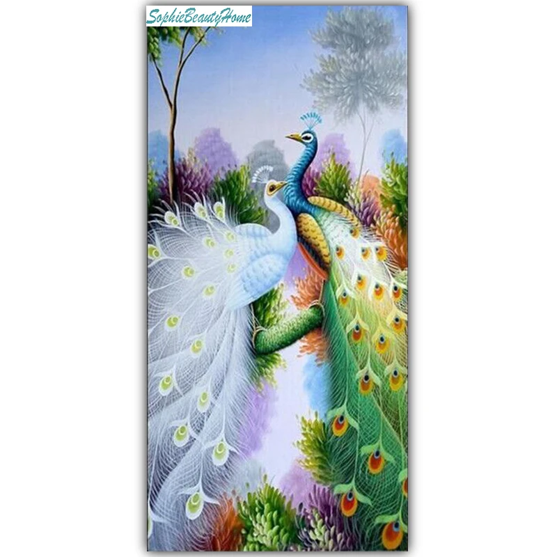 Sophie beauty home 5D diamond painted cross stitch decoration Diy color peacock painting embroidery wall stickers
Sophie beauty home 5D diamond painted cross stitch decoration Diy color peacock painting embroidery wall stickers